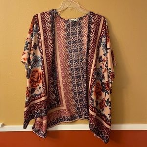 Gypsy love light weight cover up top